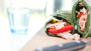 Köstlicher Spinat-Lachs-Wrap Rezept