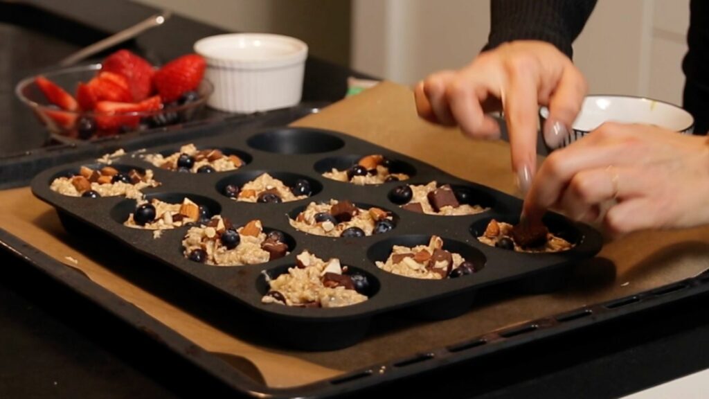Rezept Frühstück Hafermuffins